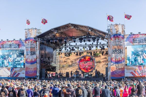 Big Red Bash is the world's most remote music festival.